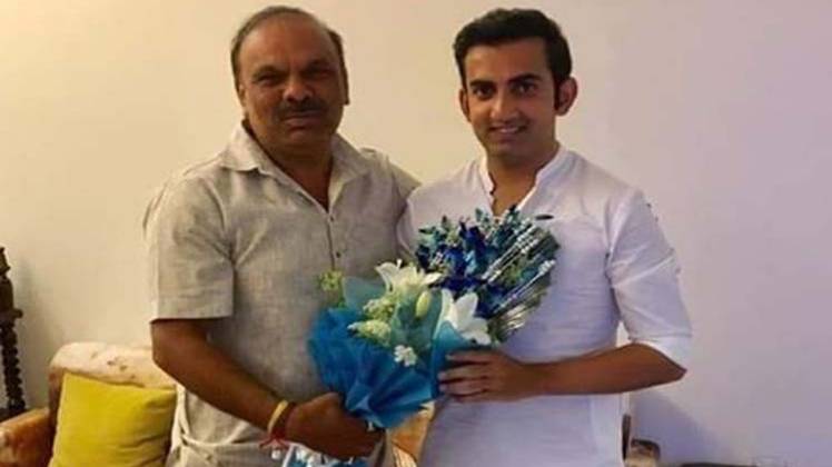 संजय भारद्वाज-गौतम गंभीर (फोटो-कोच के फेसबुक से)