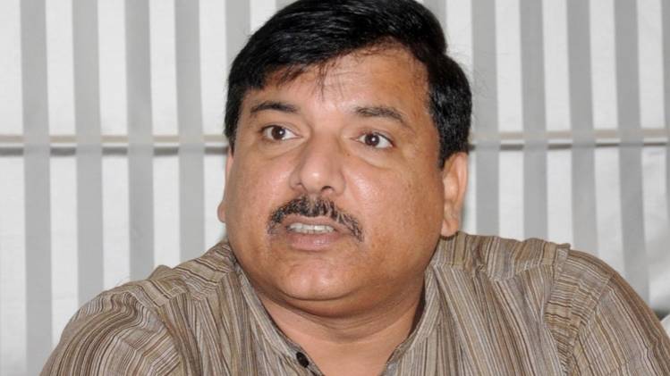 आम आदमी पार्टी के नेता संजय सिंह की फाइल फोटो