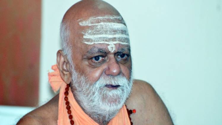 इसरो सेंटर में वैदिक गणित का महत्व बताया था शंकराचार्य ने. (फोटो-गोवर्धन मठ)