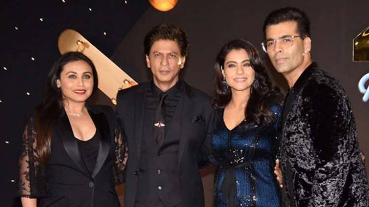 रानी मुखर्जी, शाहरूख खान, काजोल और करण जौहर