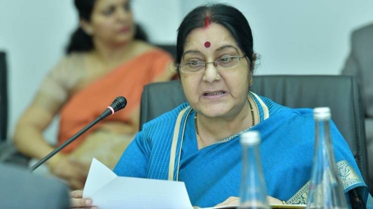 सुषमा स्वराज की हालत नाजुक (फाइल फोटो-IANS)