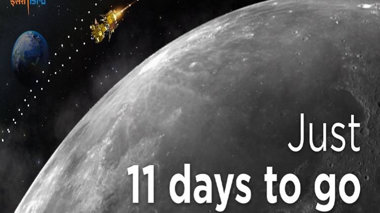 इसरो के चंद्रयान-2 का लैंडर विक्रम और रोवर प्रज्ञान.(फोटो क्रेडिटः ISRO)