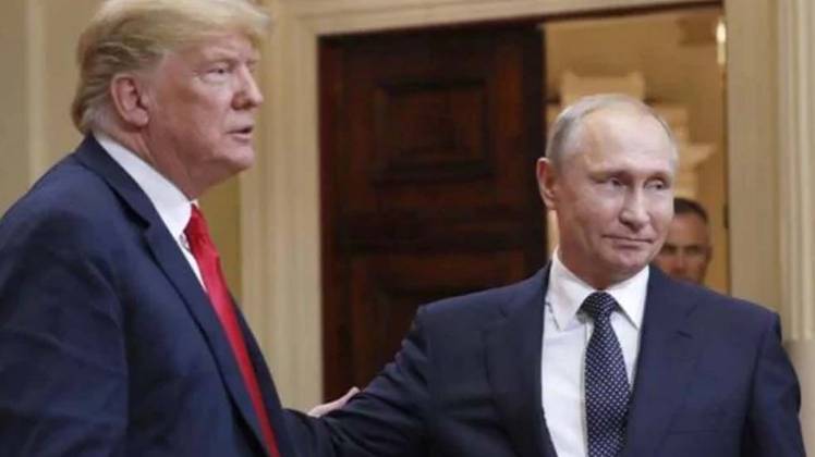 डोनाल्ड ट्रंप और पुतिन (फाइल फोटो)
