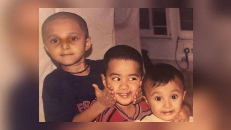 जाह्नवी कपूर के बचपन की तस्वीर