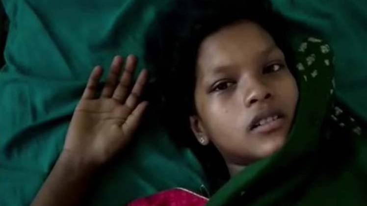 पीड़ित महिला (फोटो-ANI)