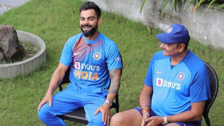 Virat Kohli and Ravi Shastri