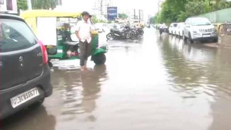 अहमदाबाद, राजकोट, भरूच  में भारी बारिश (फोटो-ANI)