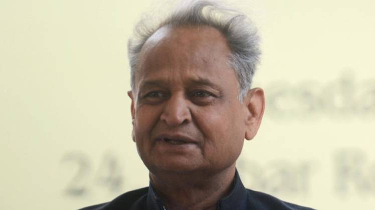 राजस्थान के मुख्यमंत्री अशोक गहलोत (फाइल फोटो-ANI)