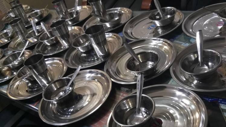 दिल्ली में प्लास्टिक के खिलाफ MCD ने खोला बर्तन बैंक (फोटो- सुशांत मेहरा)