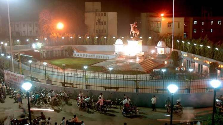 धुले शहर का एक दृश्य 