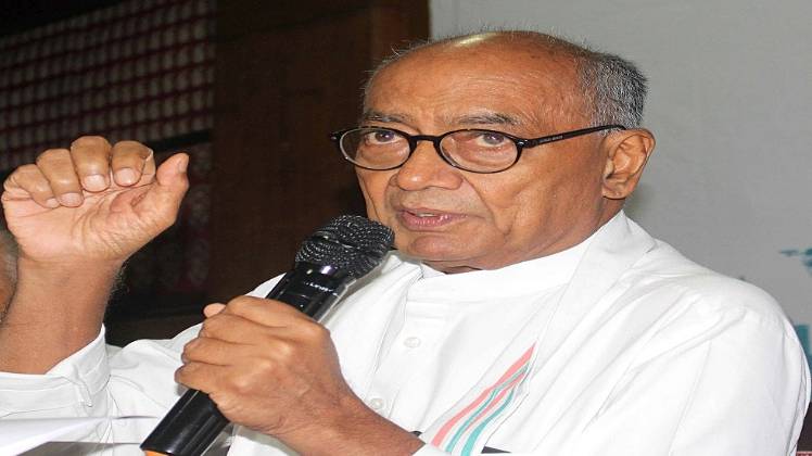 मध्य प्रदेश के पूर्व मुख्यमंत्री दिग्विजय सिंह. (फाइल फोटो- ANI)