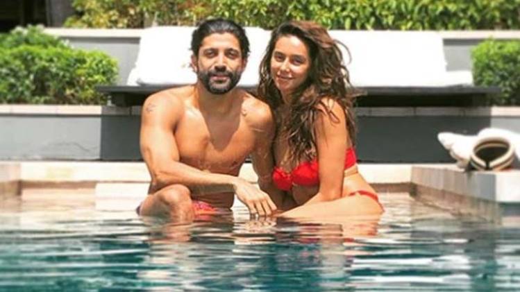 फरहान अख्तर और शिबानी दांडेकर (फोटो: इंस्टाग्राम)