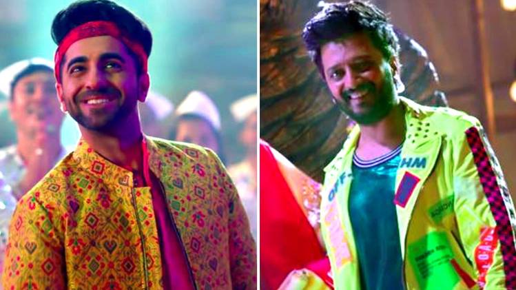 आयुष्मान खुराना और रितेश देशमुख.