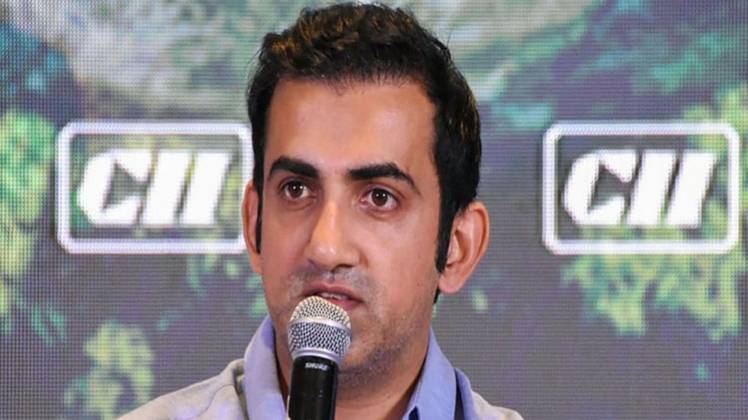 टीम इंडिया के पूर्व सलामी बल्लेबाज व बीजेपी सांसद गौतम गंभीर (फोटो-ट्विटर) 