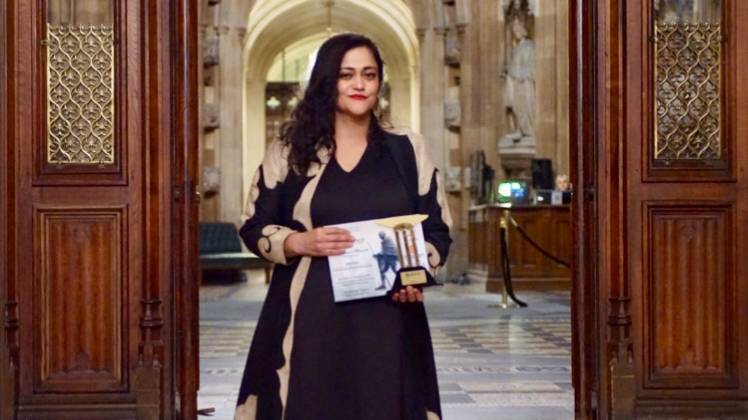 इंडिया टुडे ग्रुप की वाइस चेयरपर्सन कली पुरी को ब्रिटिश संसद में मिला पुरस्कार