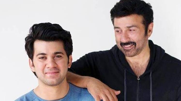 सनी देओल और बेटे करण देओल