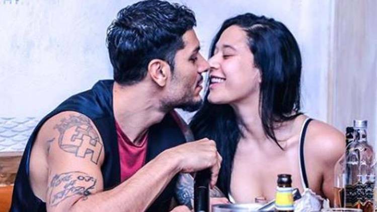 कृष्णा श्रॉफ अपने बॉयफ्रेंड के साथ.