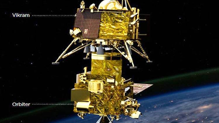 विक्रम लैंडर, प्रज्ञान रोवर और ऑर्बिटर को एकसाथ भेजना भी कठिन काम था. (फोटो-ISRO)
