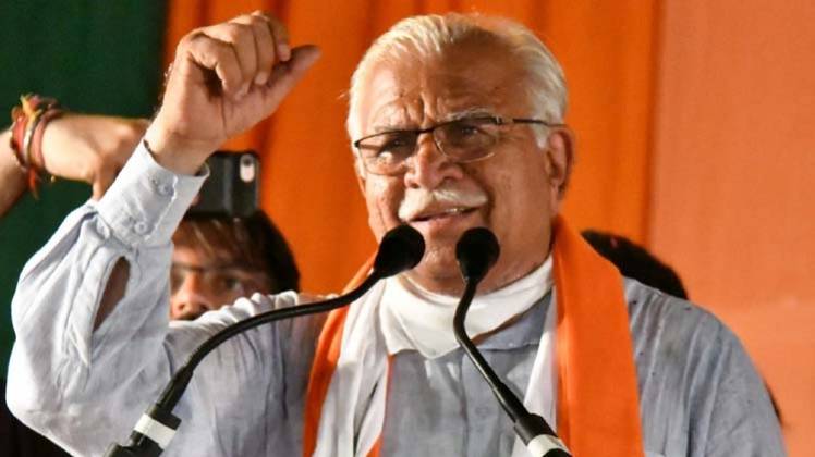 हरियाणा के मुख्यमंत्री मनोहर लाल खट्टर (IANS)