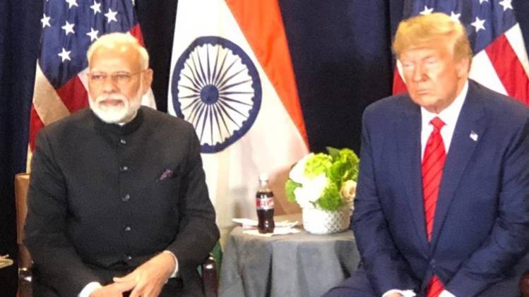 राष्ट्रपति डोनाल्ड ट्रंप और प्रधानमंत्री नरेंद्र मोदी (ANI)