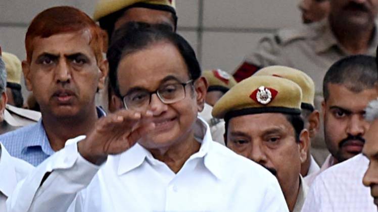 5 सितंबर  तक सीबीआई की कस्टडी में रहेंगे पी चिदंबरम (फोटो सोर्स- ANI)