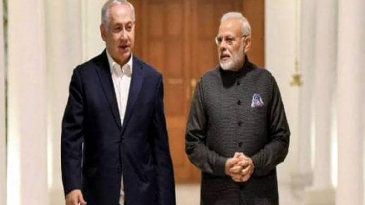 नेतन्याहू के साथ पीएम मोदी (फाइल फोटो)