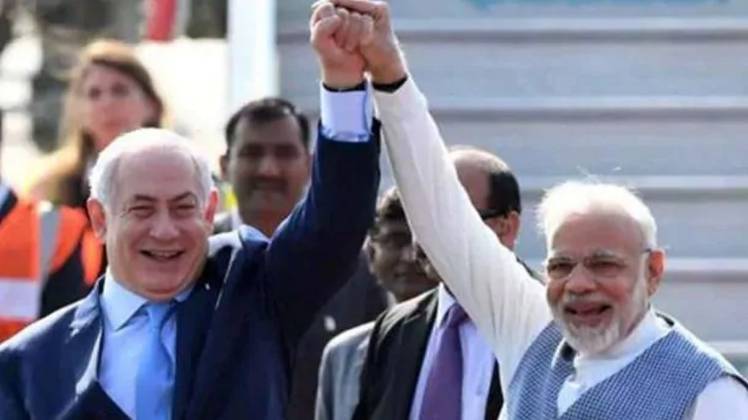बेंजामिन नेतन्याहू और पीएम मोदी (फाइल फोटो)