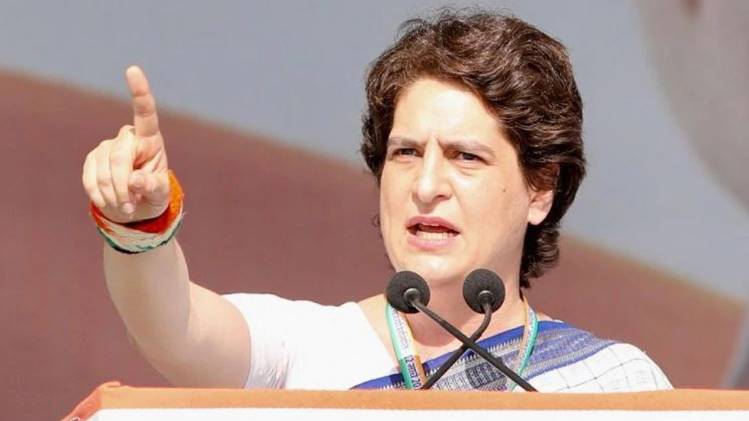 प्रियंका गांधी ने योगी सरकार पर साधा निशाना (फाइल फोटो- ट्विटर)