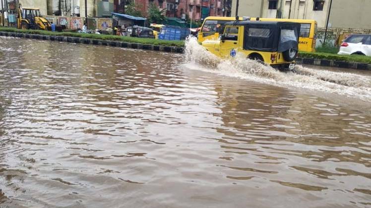 मध्य प्रदेश में बारिश (Photo- रवीश पाल सिंह)