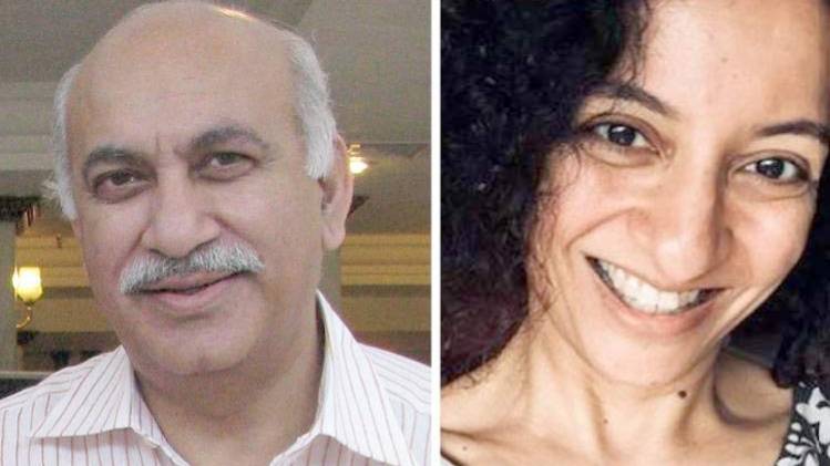 एमजे  अकबर और प्रिया रमानी