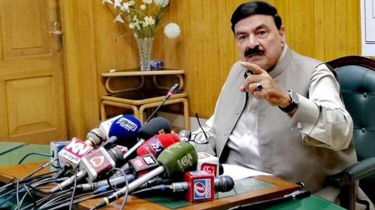 पाकिस्तान सरकार में मंत्री शेख रशीद