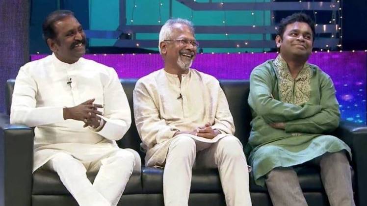 गीतकार वैरामुथु, मणि रत्नम और ए आर रहमान 