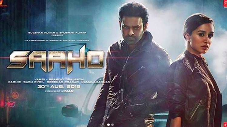 साहो का पोस्टर