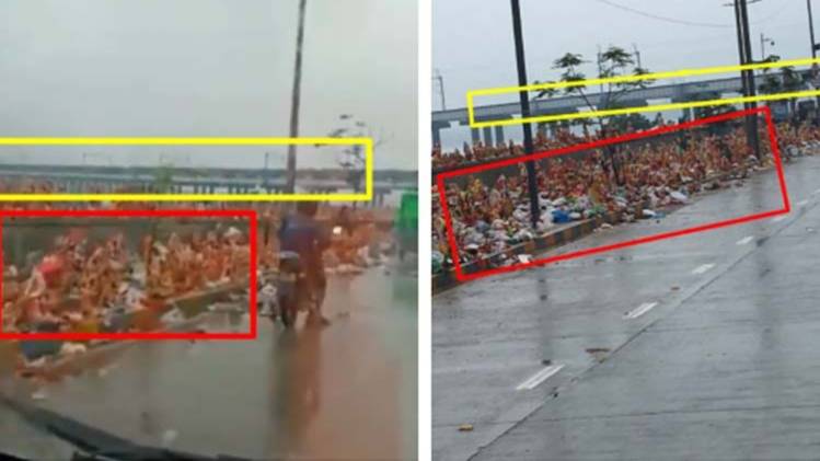 वायरल वीडियो से कैप्चर तस्वीर 