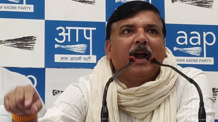 आम आदमी पार्टी के वरिष्ठ नेता संजय सिंह (फाइल फोटो-IANS)