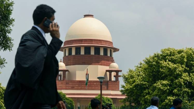 रामजन्मभूमि-बाबरी मस्जिद विवाद पर सुनवाई चल रही है (फोटो-PTI)