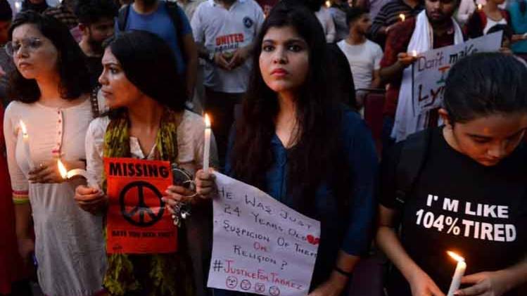 तबरेज अंसारी लिंचिंग केस के खिलाफ प्रदर्शन (फाइल फोटो-IANS)