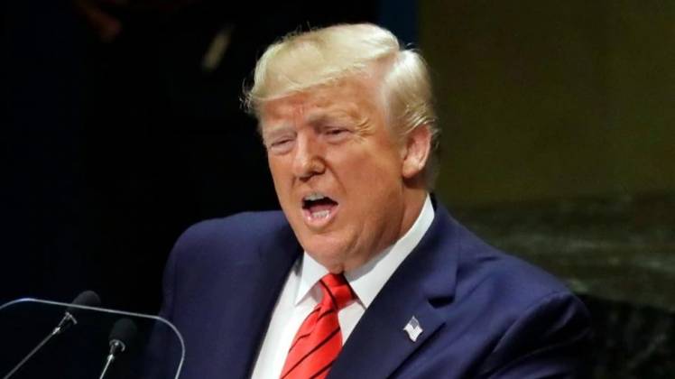 UNGA में अमेरिका के राष्ट्रपति डोनाल्ड ट्रंप