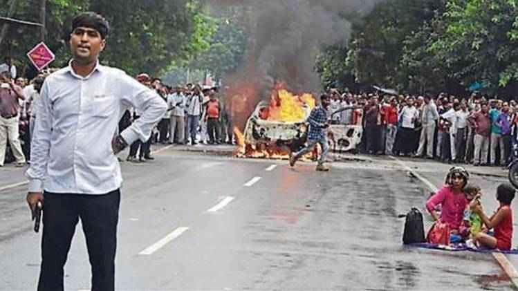 वायरल हो रहे वीडियो का स्क्रीनशॉट