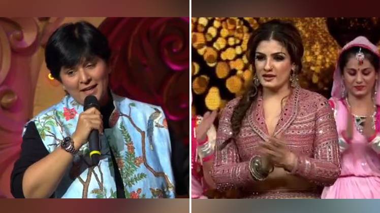 फाल्गुनी पाठक, रवीना टंडन