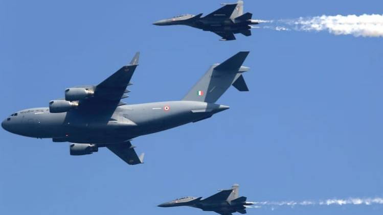 वायुसेना दिवस पर दिखी हिंदुस्तान की ताकत