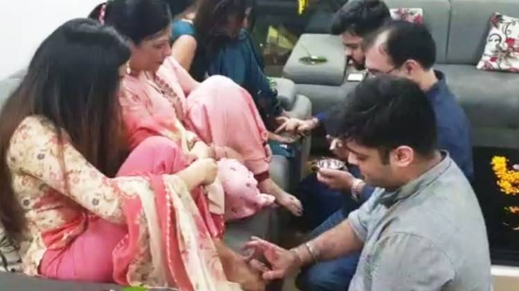 राहुल गांधी का वायरल वीडियो से कैप्चर तस्वीर