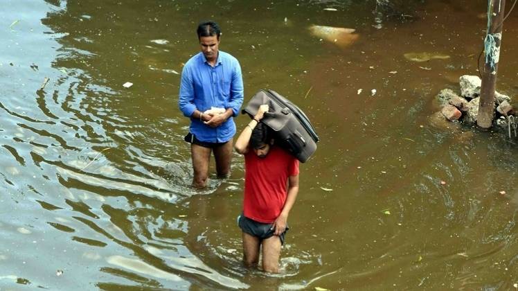 जलजमाव (फाइल फोटो-आईएएनएस)