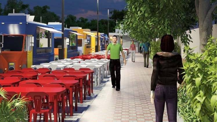 खाने के लगेंगे स्टोल (फोटो- aajtak.in)