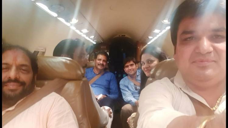 गोपाल कांडा समेत 2 विधायक दिल्‍ली के लिए रवाना