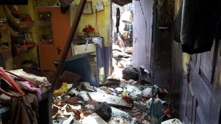 विस्फोट होने से 2 लोगों की मौत (फोटो- ANI)