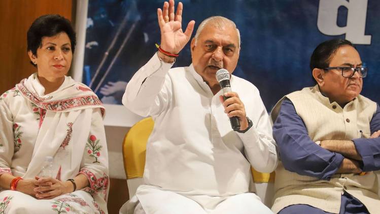 पूर्व मुख्यमंत्री भूपेंद्र सिंह हुड्डा (फोटो- PTI)