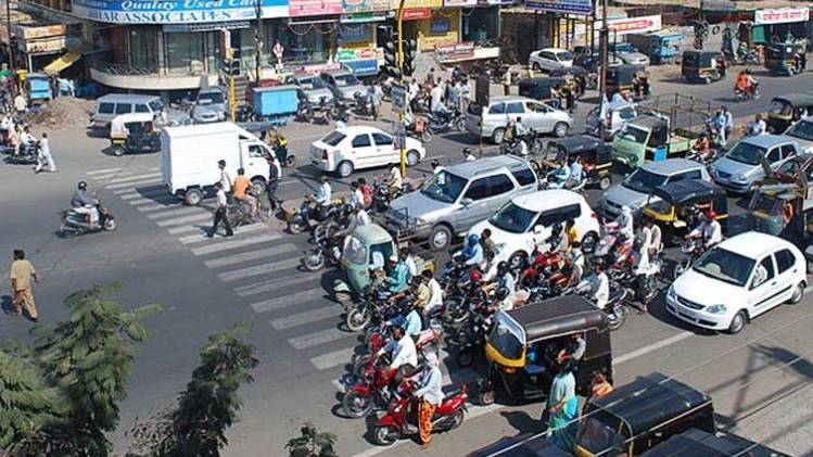 जालना शहर का एक दृश्य 