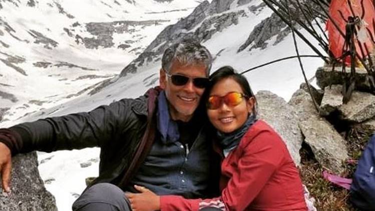 मिलिंद सोमन संग अंकिता कंवर