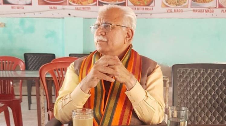 हरियाणा के मुख्यमंत्री मनोहर लाल खट्टर (फोटो- फेसबुक)